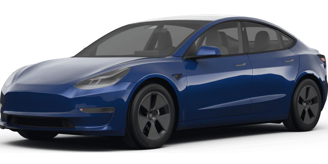 TESLA MODEL 3 2022 5YJ3E1EC6NF258992 image